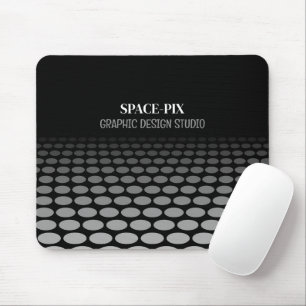 Monochrome afbeelding, grafische ontwerper muismat