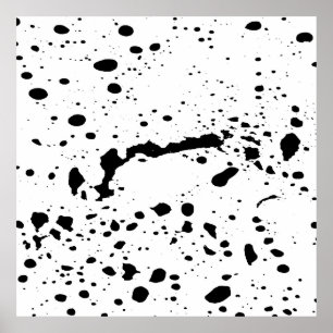 Monochrome afbeelding poster