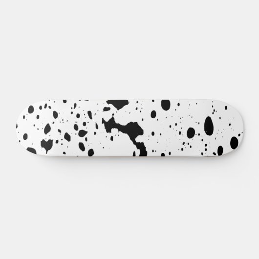 Monochrome afbeelding skateboard (Horizontaal)