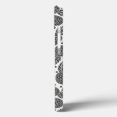 Monochrome anananassen Case-Mate iPhone case (Achterkant / Links)