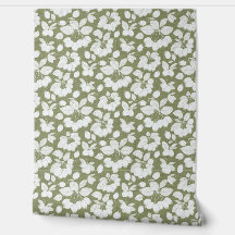 Monochrome Berry Branch Behang