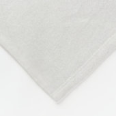 Monochrome botanical fine art photograph fleece deken (Hoek)