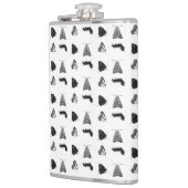 Monochrome Butterfly Heupfles (Links)