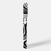 monochrome caleidoscoop Case-Mate iPhone case (Achterkant / Rechts)