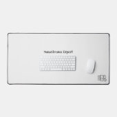  monochrome Desk Mat (Keyboard & Muis)