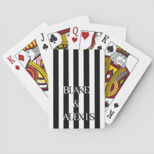 Monochrome Droom van de Oneindige Zwart‑en‑Wit Pokerkaarten
