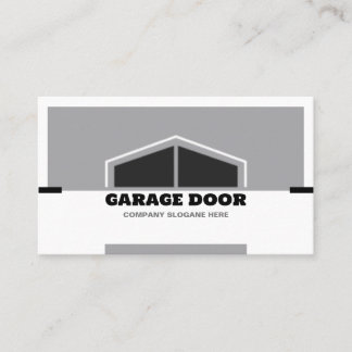 Monochrome Garagedeur Visitekaartje