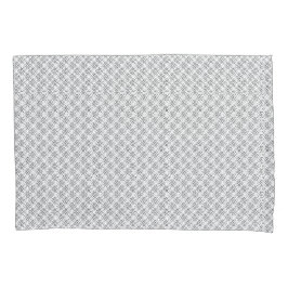 Monochrome Geometric Texture|Seamless Diamond Look Kussensloop