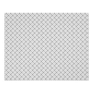 Monochrome geometrische textuur Naadloze diamant l Perfect Poster