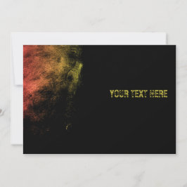  monochrome golfslagkunst kaart