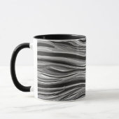Monochrome golven mok (Links)