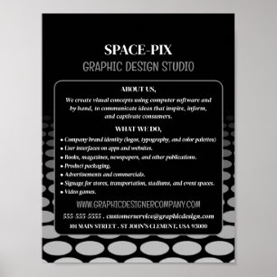 Monochrome grafische vormgeving, grafische vormgev poster