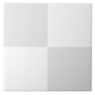 Monochrome gris clair blanc À damiers carreaux cér