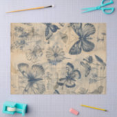  monochrome inktvlinders rozen tissuepapier (Craft)