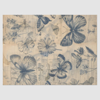 monochrome inktvlinders rozen tissuepapier