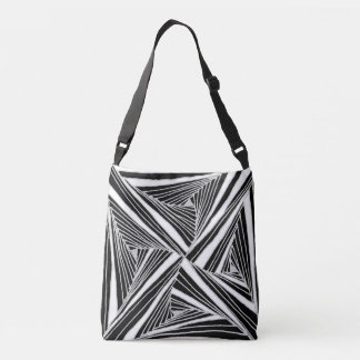 Monochrome Kaleido-Canvas tas