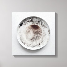 Monochrome koffiedik textuur abstracte kunst 17