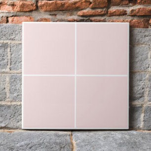 Monochrome lichte Roos Roze geruit Modern Tegeltje