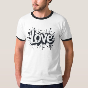 Monochrome Love-Label T-shirt