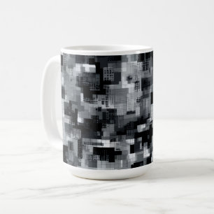 Monochrome Matrix Mozaïek Koffiemok