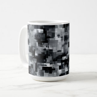 Monochrome Matrix Mozaïek Koffiemok