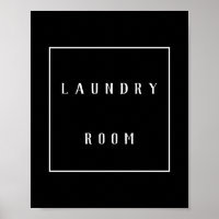 Monochrome minimalistische waskamer