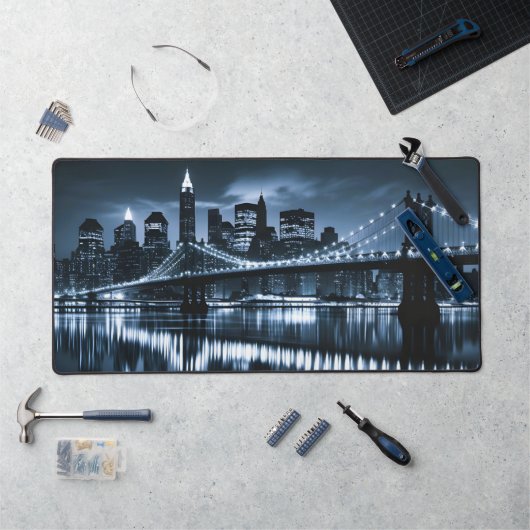 Monochrome New York Skyline (Poste de travail)