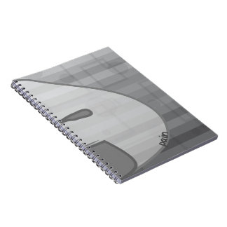 Monochrome pijn notitieboek