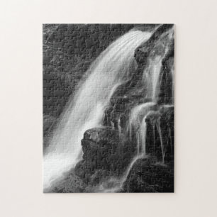 Monochrome Poconos Waterval Legpuzzel