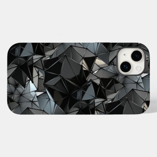 monochrome sans fin : coque iphone (Verso (horizontal))