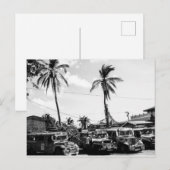 Monochrome schoorstenen Briefkaart (Voorkant / Achterkant)