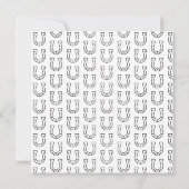 Monochrome Sketch Annual Derby Party Invitation (Dos)