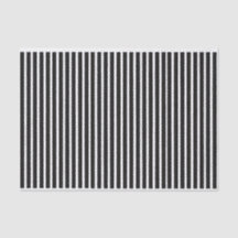 Monochrome Stripe Tissue Paper Gift Wrap