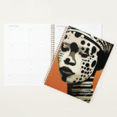 Monochrome Tribal Woman Portrait Art (Devant avec enveloppe)