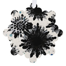 Monochrome Tuin: Zwart-wit Abstract