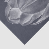 Monochrome Tulip I Tissuepapier (Detail)