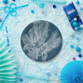 Monochrome Tulip II Papieren Bordje (Feest)