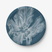 Monochrome Tulip II Papieren Bordje (Voorkant)