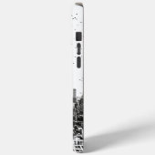 Monochrome Urban Skyline Case-Mate iPhone Case (Achterkant / Links)