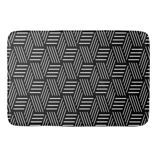 Monochrome Weefsel Badmat (Voorkant)