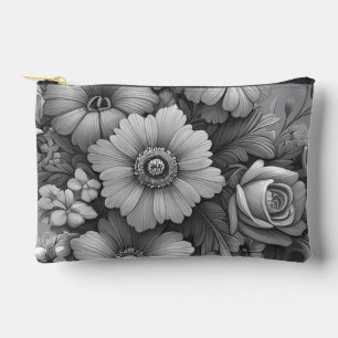 Monochroom boeket bloemen etui