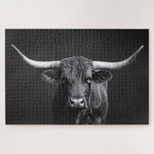 monochroom eenhoorn stuurrund legpuzzel