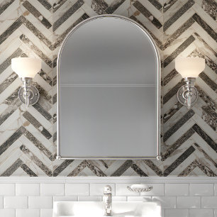 Monochroom marmeren visgraat chevron behang