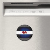 Monochroom Patagonia Vlag Magneet (Insitu (Vaatwasser))