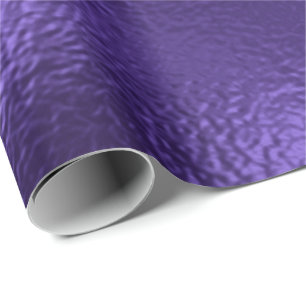 Monochroom ultraviolet Paars glas metaal Cadeaupapier