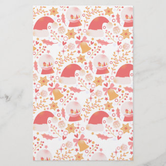 Monochroom Vrolijk: Kerst Doodle Art Collectie Briefpapier