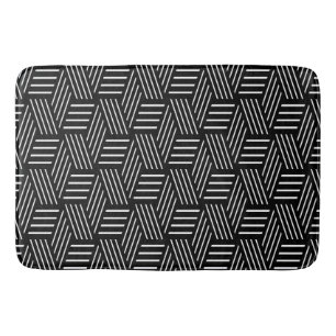 Monochroom Weefsel  Badmat