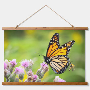 Monocle op Distel Hangende Wandtapijt Hangend Wandkleed