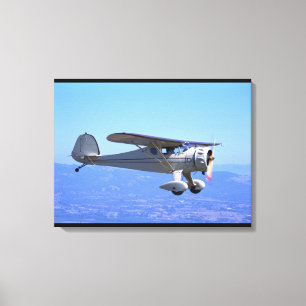 Monocoupe, 90A, 1937_Classic Aviation Canvas Afdruk