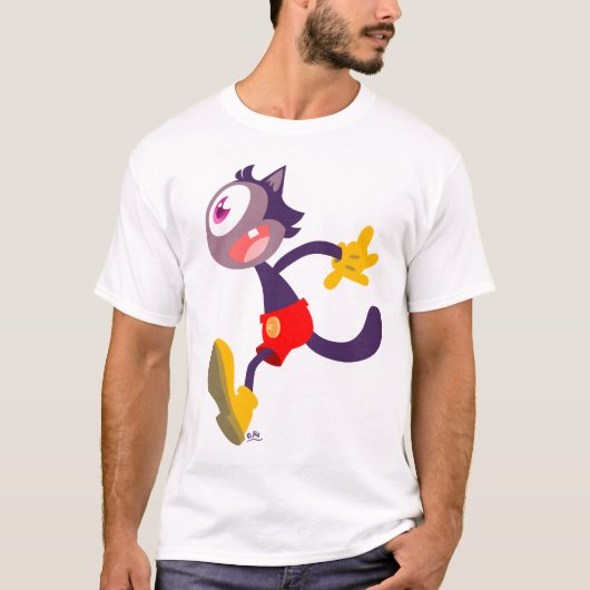 Monoculaire cartoon t-shirt (Voorkant)